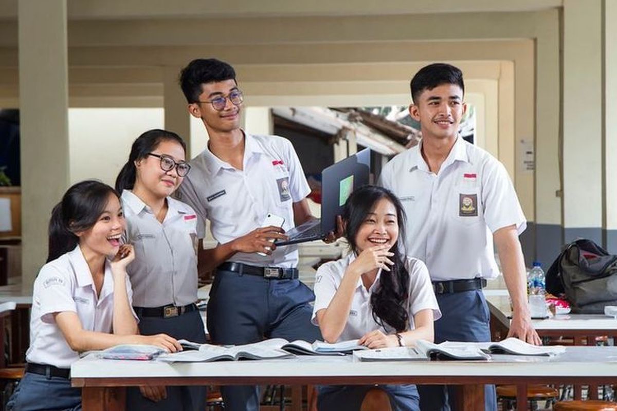 Ilustrasi siswa SMA, SMK (kompas.com)