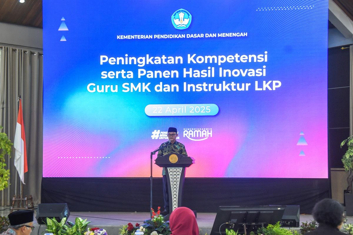 Menteri Pendidikan Dasar dan Menengah (Mendikdasmen) Abdul Mu'ti (kompas.com)