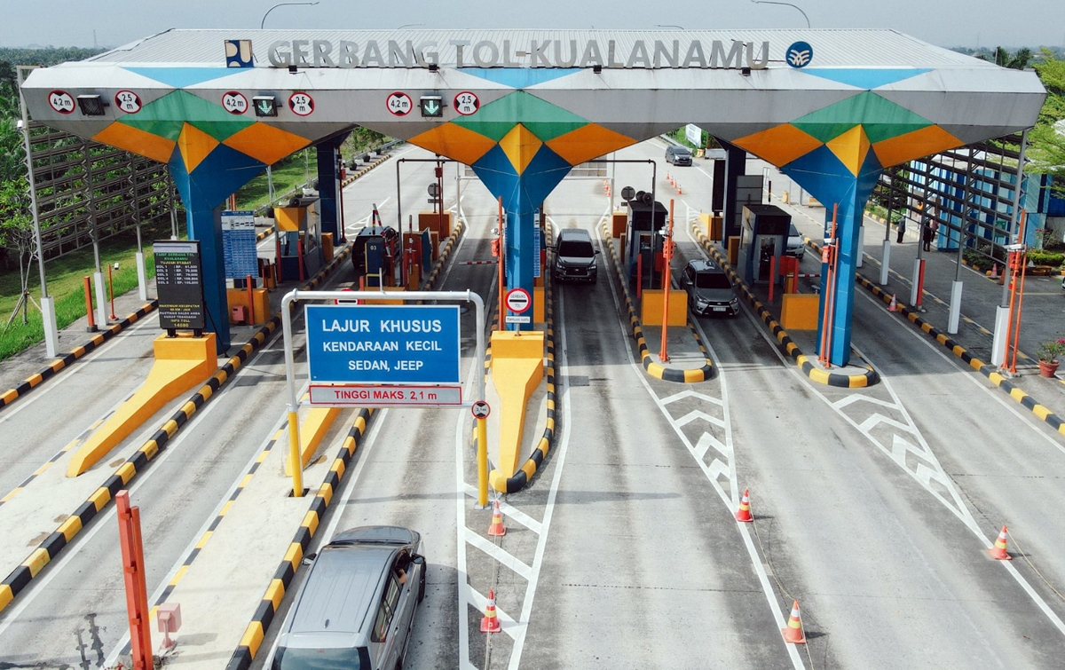 Arus Balik Lebaran 2025 di Tol Medan-Kualanamu-Tebing Tinggi Meningkat 20 Persen