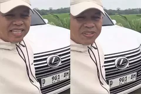 Dedi Mulyadi Bereskan Pajak Kendaran Lexus Miliknya, Kini Terdaftar di Bandung