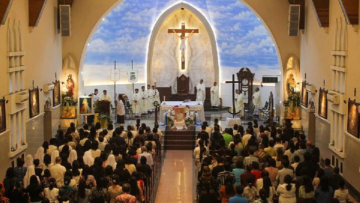 Gereja Katedral Jakarta Gelar 9 Hari Masa Berkabung untuk Paus Fransiskus