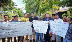 Gubernur Sumut Bobby Nasution Tinjau Perbaikan Jalan Rusak di Tiga Kabupaten
