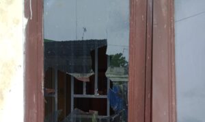 Rumah Wartawan Online di Besitang Kab. Langkat diduga di Bom Molotov Mafia Narkoba