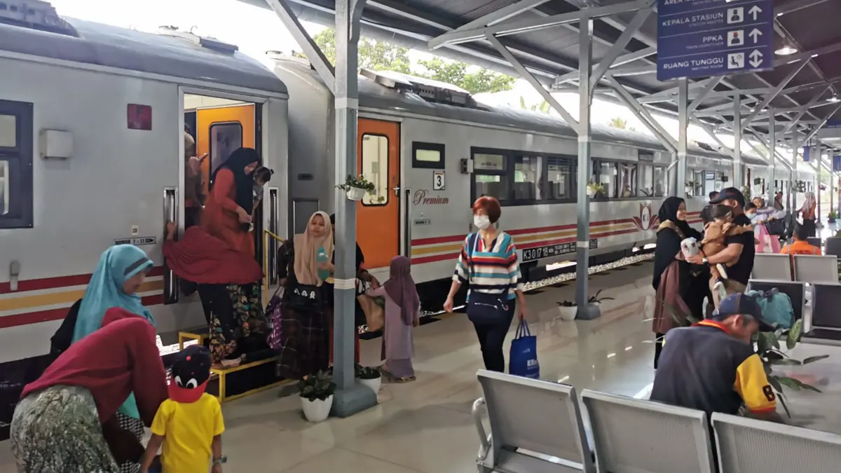 Jumlah Penumpang Kereta di Sumut Meningkat Saat Mudik Lebaran 2025