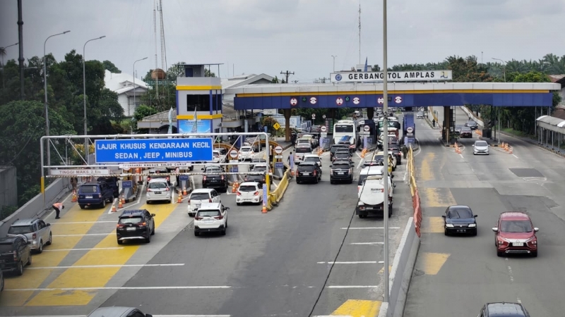 Lonjakan Kendaraan di Tol Belmera Capai 89.071 Saat Arus Balik Lebaran 2025