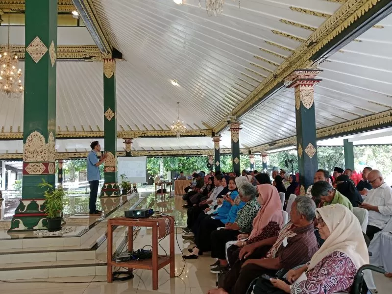 Masyarakat Sleman saat mengikuti kegiatan sosialisasi peraturan perundang-undangan