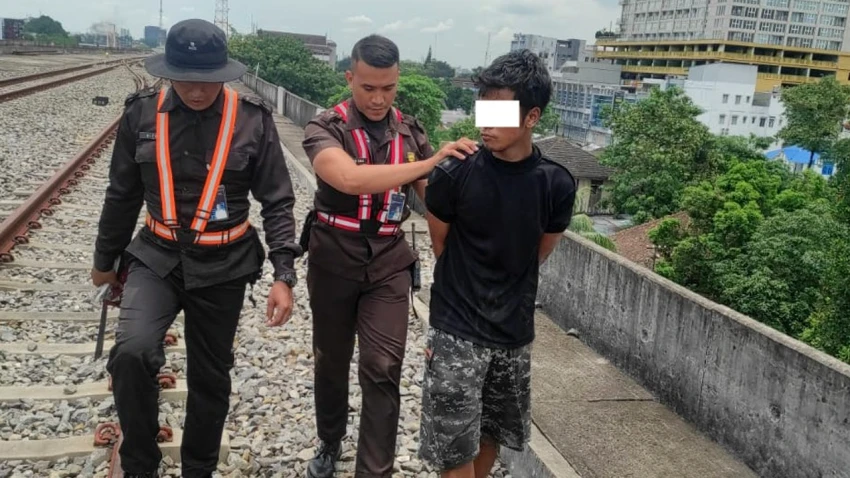 Pencurian Kabel Sinyal Kereta Api di Medan, PT KAI Divre I Sumut Tangkap Pelaku