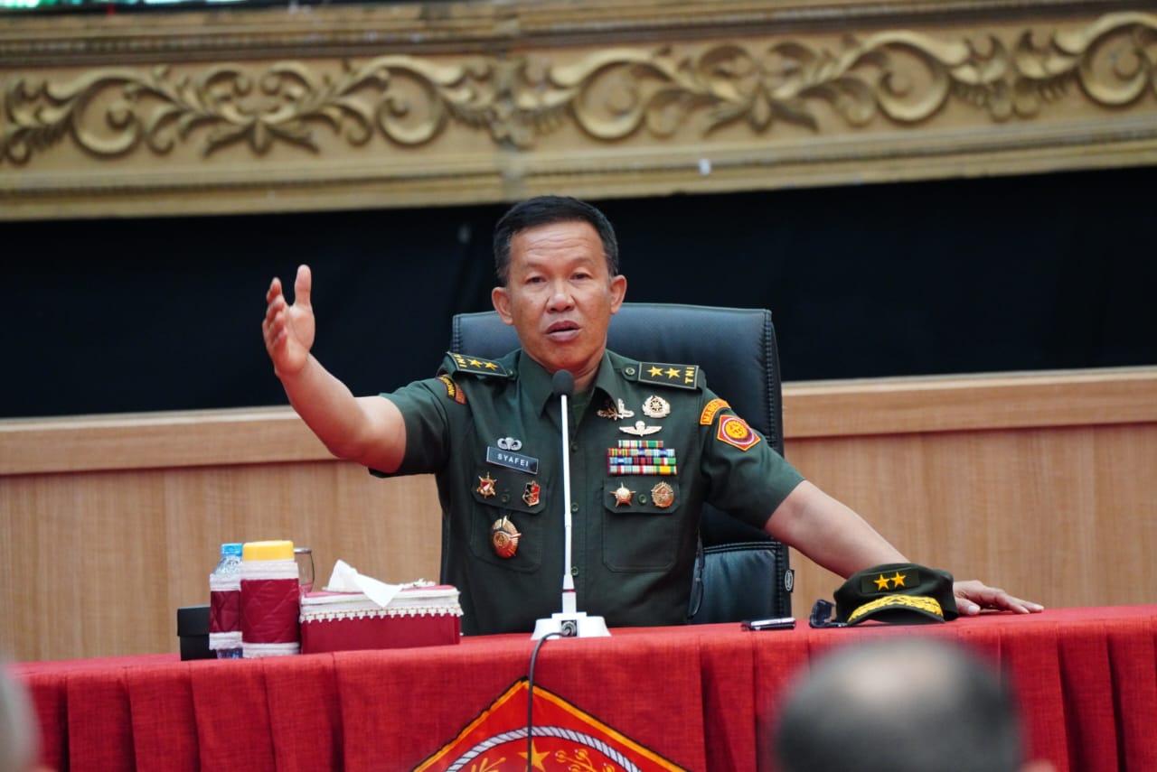 Profil Letjen TNI Mochamad Syafei Kasno, Komandan Pusat Teritorial Angkatan Darat