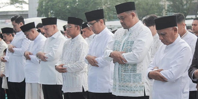 Shalat Idul Fitri di Lapangan Merdeka, Wali Kota Medan Harapkan Perubahan Positif