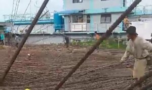 Pembangunan Gedung Uprating IPA Sunggal berbiaya Rp61,38 miliar diduga asal jadi. (BP/ist)
