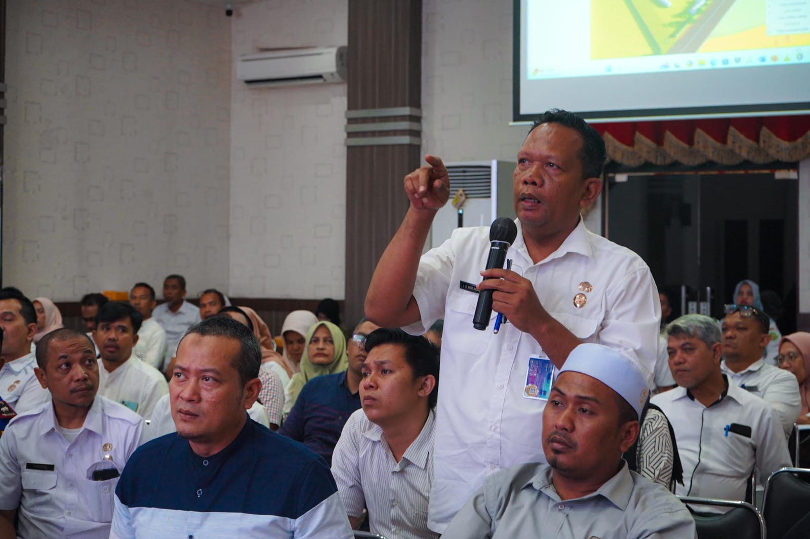 Rapat pelaksanaan MTQ ke-58 Kota Medan di Balai Kota, Rabu (9/4/2025). BP/ist