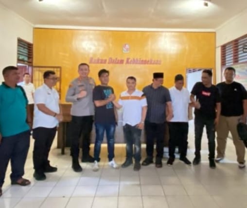 Kapolresta Deli Serdang mediasi kericuhan.(Istimewa)