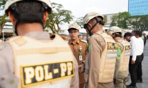 Wali Kota Medan Rico Wass apresiasi Konsolidasi Operasi Ketupat Toba 2025. BP/erwan