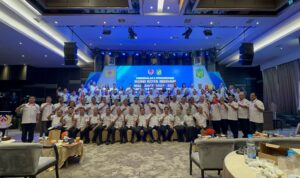 Pengurus KONI Kota Medan dan se Kecamatan Kota Medan.(Istimewa)