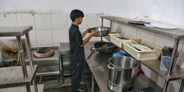 dapur mitra program Makan Bergizi Gratis (MBG) di wilayah Kalibata (ukmindonesia.id)