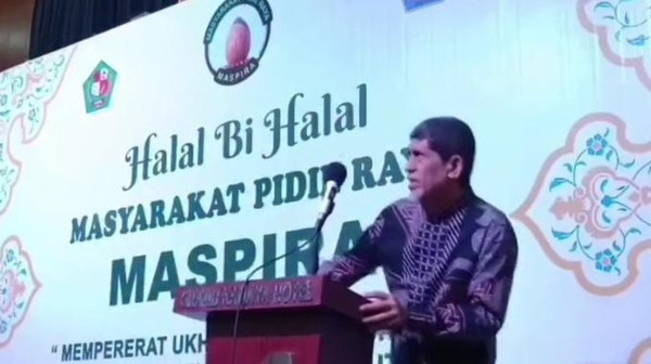 Mantan Ketua DPW PAN Sumut Zulkifli Husein Meninggal Dunia Saat Beri Sambutan di Acara Halal Bihalal