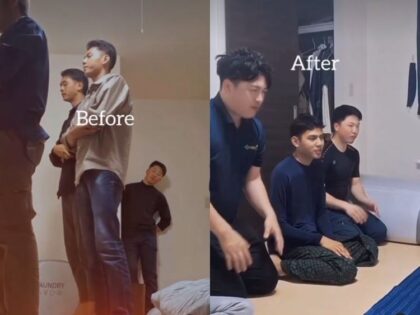 Momen Haru Pria Jepang Tertarik Masuk Islam (Lambeturah.co.id)