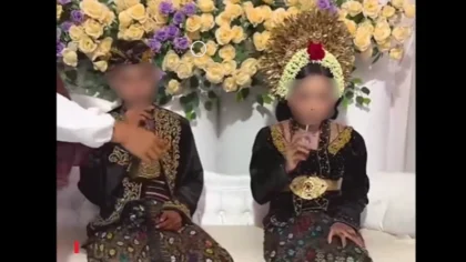 Sepasang pengantin anak (bbc.com)