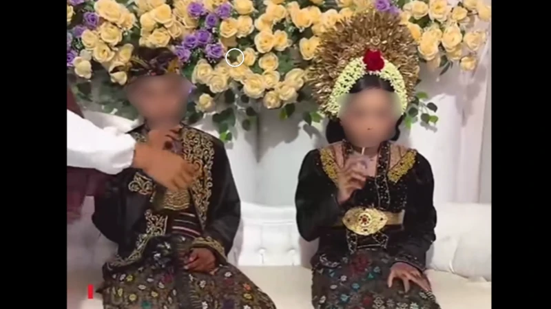 Sepasang pengantin anak (bbc.com)