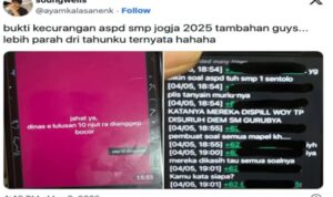 Kebocoran Soal ASPD SMP di Jogja Ada Guru Unduh File Rahasia dan Bagikan ke Siswa (lambeturah.co.id