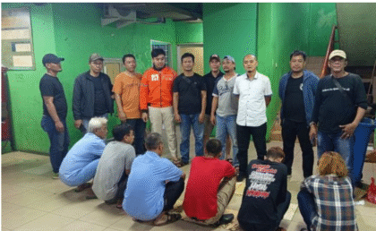 Polisi menangkap enam pelaku pungutan liar (pungli) yang berkedok koperasi di Pasar (Kompas.com)