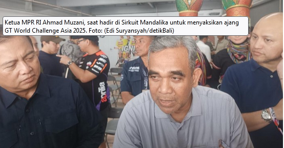 Ketua MPR RI Ahmad Muzani (detik.com)