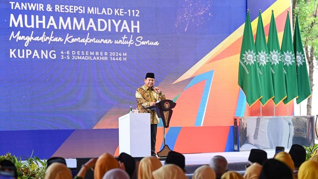 Muhammadiyah respons Prabowo akan buka hubungan dengan Israel kalau Palestina merdeka (detik.com)