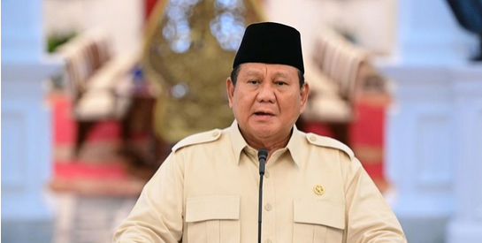 Presiden Prabowo Subianto (kompas.com)