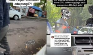 Pungli di Depan ITB, Parkir Sampai Rp45 Ribu Sekali Datang (kompas.com)