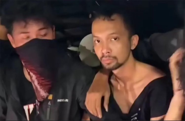 Seorang intel kepolisian diduga tertangkap ketika nyusup ke dalam aksi massa (kompas.com)
