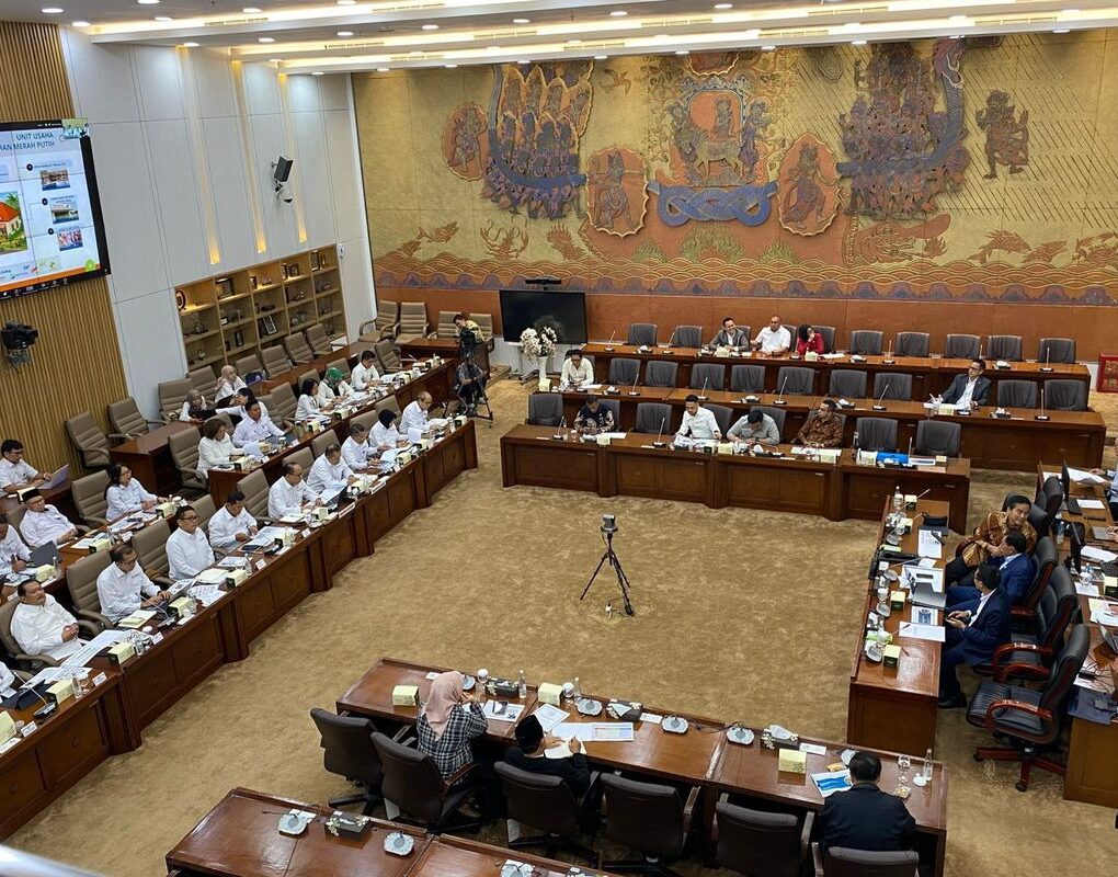 Suasana rapat kerja antara Menkop dengan Komisi VI DPR RI (detik.com)