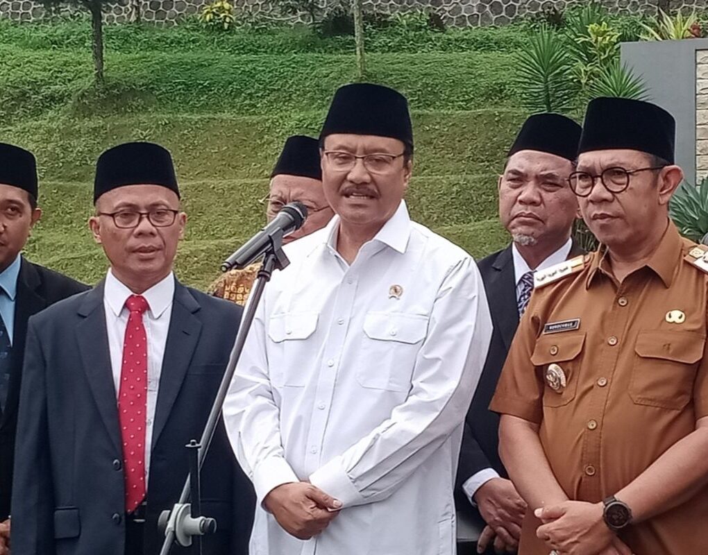 Menteri Sosial (Mensos) RI, Saifullah Yusuf di Kota Batu (detik.com)