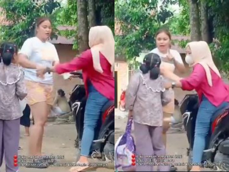 Pertengkaran Mantan Istri dan Istri Baru Jadi Sorotan (kompas.com)