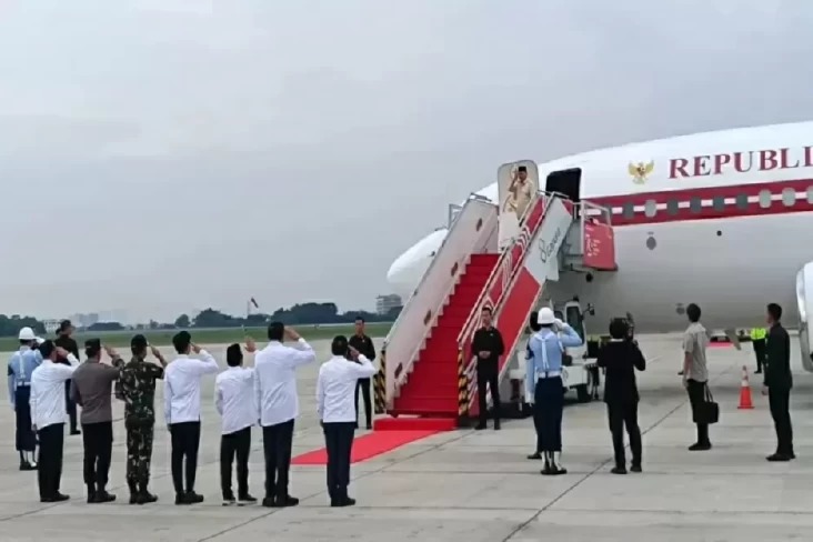 Presiden Prabowo Subianto bertolak ke Brunei Darussalam (kompas.com