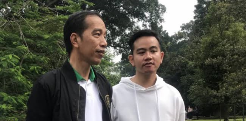 Presiden ke-7 RI Joko Widodo dan Wakil Presiden Gibran Rakabuming Raka