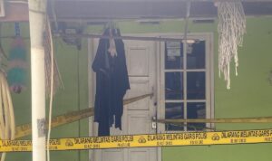 Tempat penganiayaan karyawati oleh mantan kekasihnya di kamar kontrakan di Kampung Rawajulang (kompas.com)