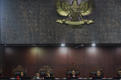 Hakim Mahkamah Konstitusi (Kompas.com)