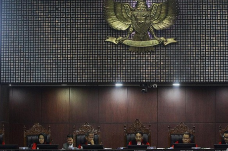 Hakim Mahkamah Konstitusi (Kompas.com)