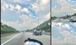 Awan Berbentuk Gajah di Langit Malaysia (lambeturah.co.id