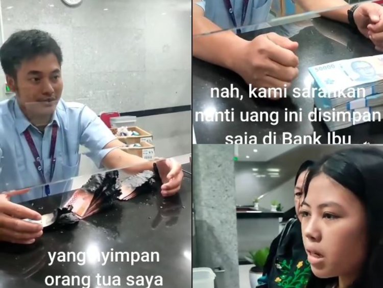 Uang Terbakar Karena Disimpan di Bawah Oven (lambeturah.co.id)