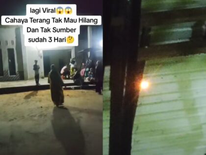 Cahaya Misterius Muncul di Sebuah Rumah di Kampar (Lambeturah.co.id)