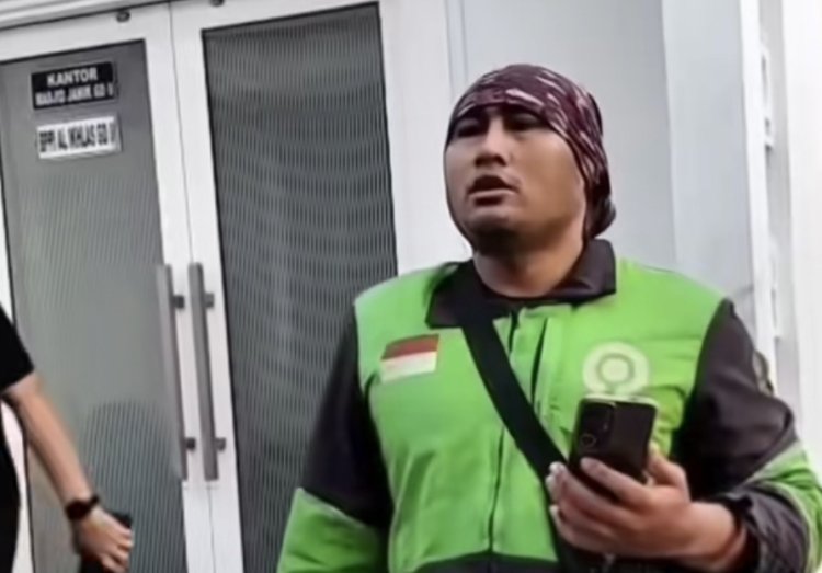 Bayi Dipaketkan ke Ojol di Medan (lambeturah.co.id)