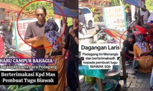 patung biawak mirip asli di Desa Krasak, Selomerto, Wonosobo (lambeturah.co.id)