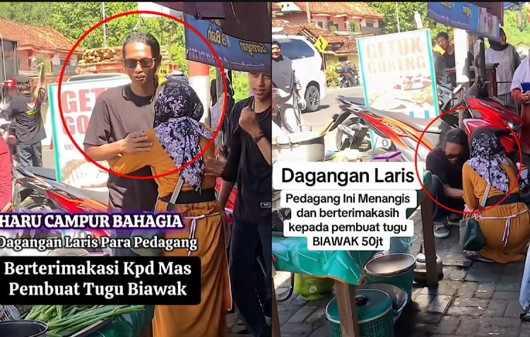 patung biawak mirip asli di Desa Krasak, Selomerto, Wonosobo (lambeturah.co.id)