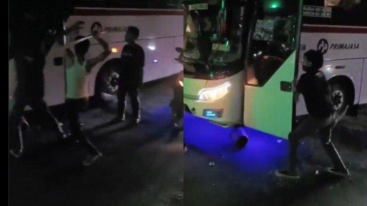 Tak Diizinkan Ngamen, Pengamen Rusak Bus di Balaraja (kompas.com)