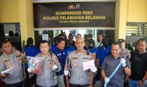 7 Pelaku Tawuran Ditangkap di Medan, 1 Remaja Tewas Dibacok