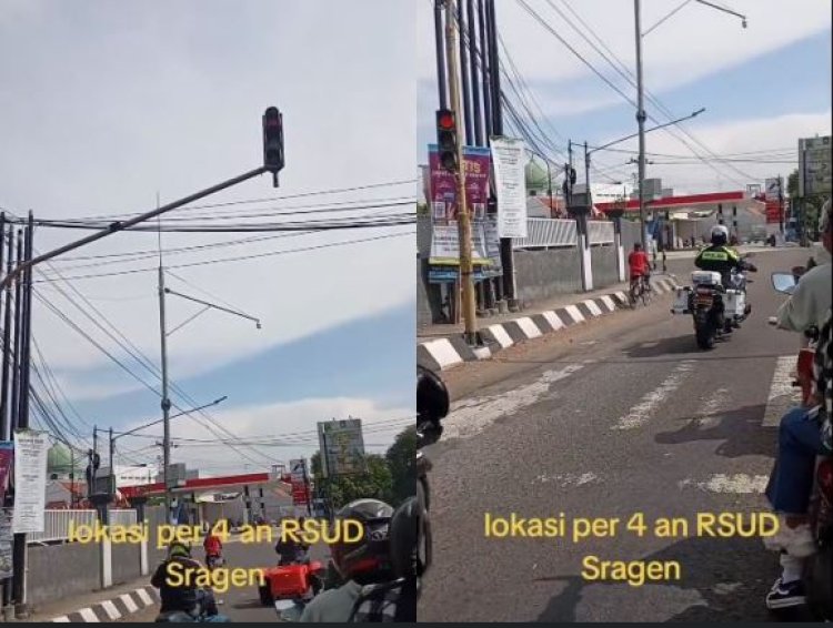 Rombongan Moge Dikawal Polisi Santai Terobos Lampu Merah di Sragen, Netizen Geram (lambeturah.co.id)