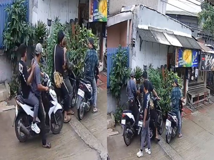 Debt Collector Tabrak Pengendara Motor di Jakbar (Lambeturah.co.id)