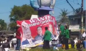 Aksi Banten Melawan di Tugu Kronjo Rakyat Tuntut Hentikan Proyek PIK 2 dan Tolak Kriminalisasi (Lambeturah.co.id)
