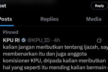 Akun KPU Diretas, Kontennya Bahas Ijazah Palsu dan Situs Judi Online